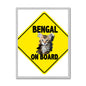 Bengal on Board  Antique Framed Print