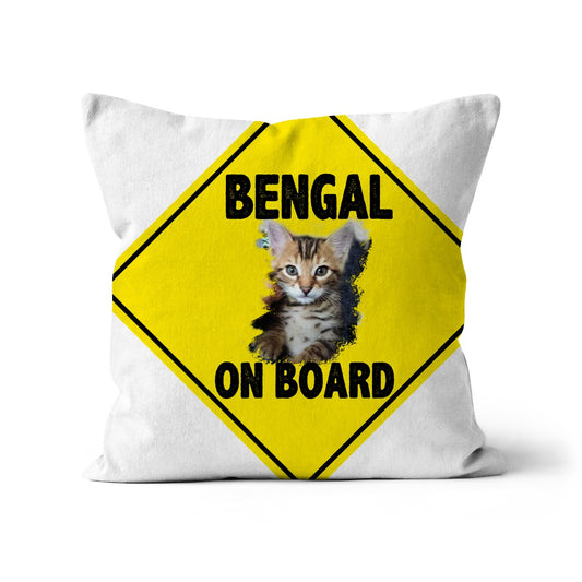 Bengal on Board  Cushion