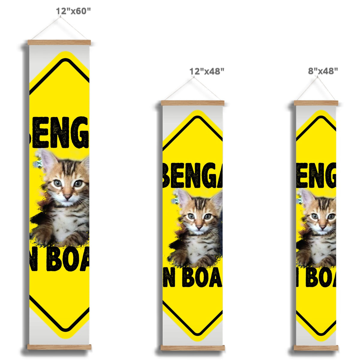 Bengal on Board  Wall Height Chart