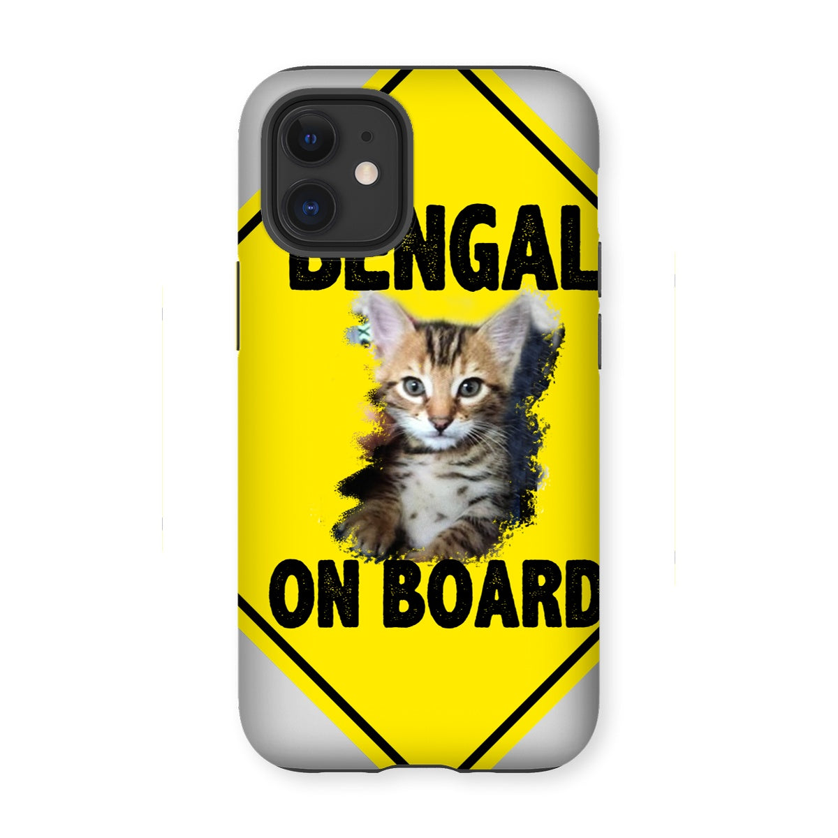 Bengal on Board  Tough Phone Case