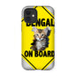 Bengal on Board  Tough Phone Case