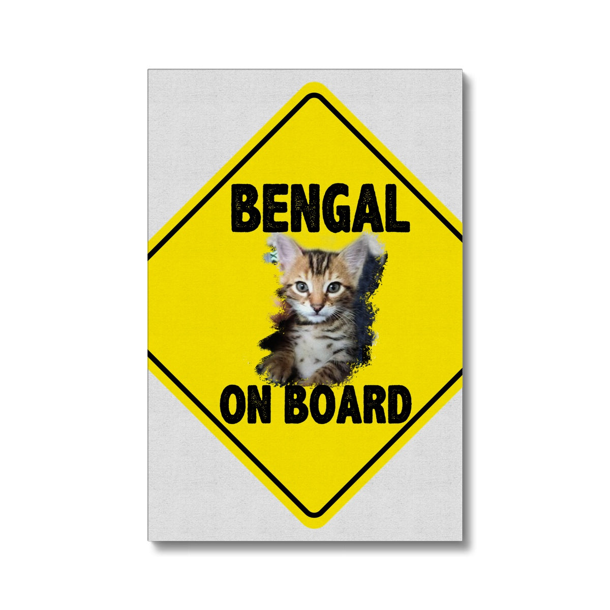 Bengal on Board  Eco Canvas