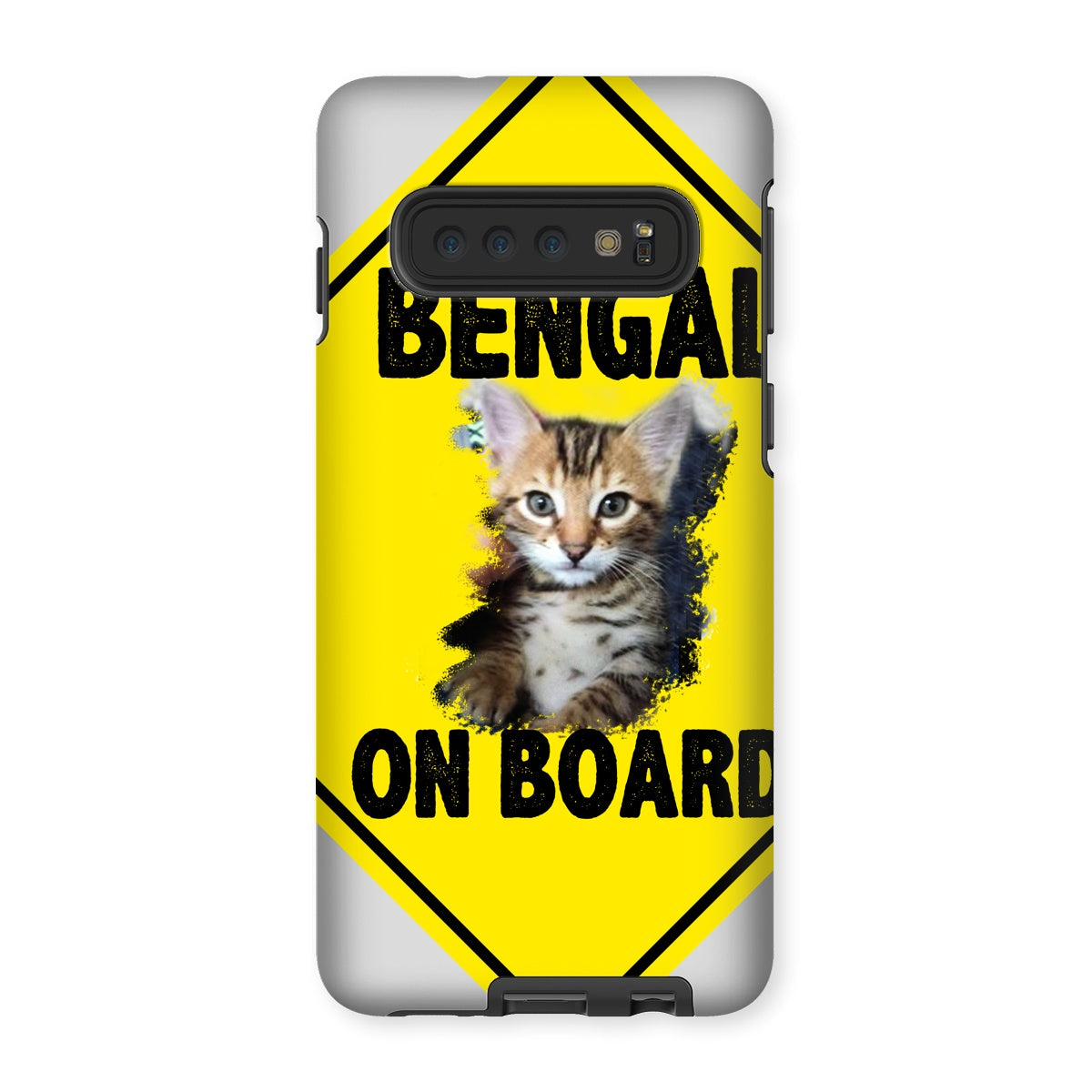 Bengal on Board  Tough Phone Case