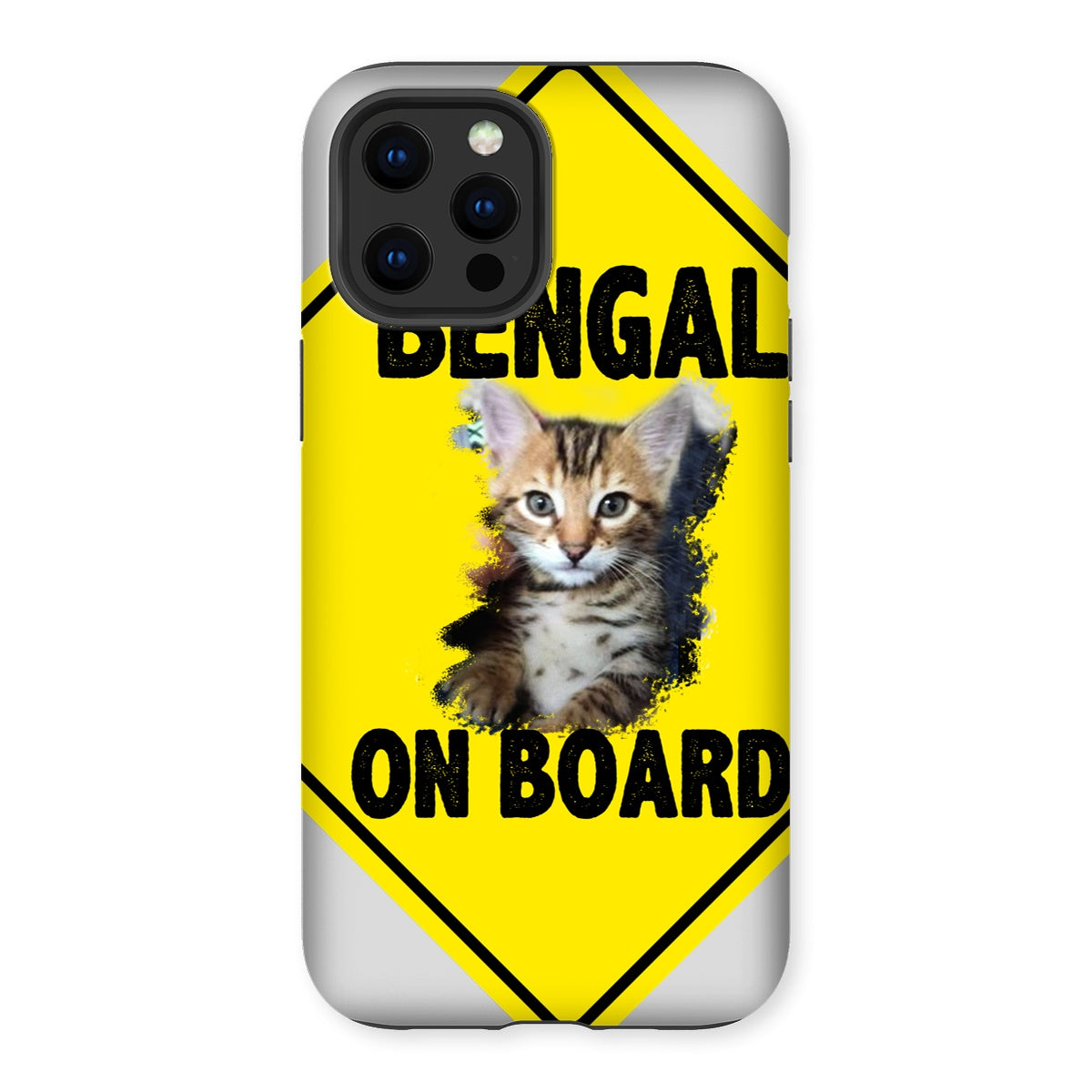 Bengal on Board  Tough Phone Case