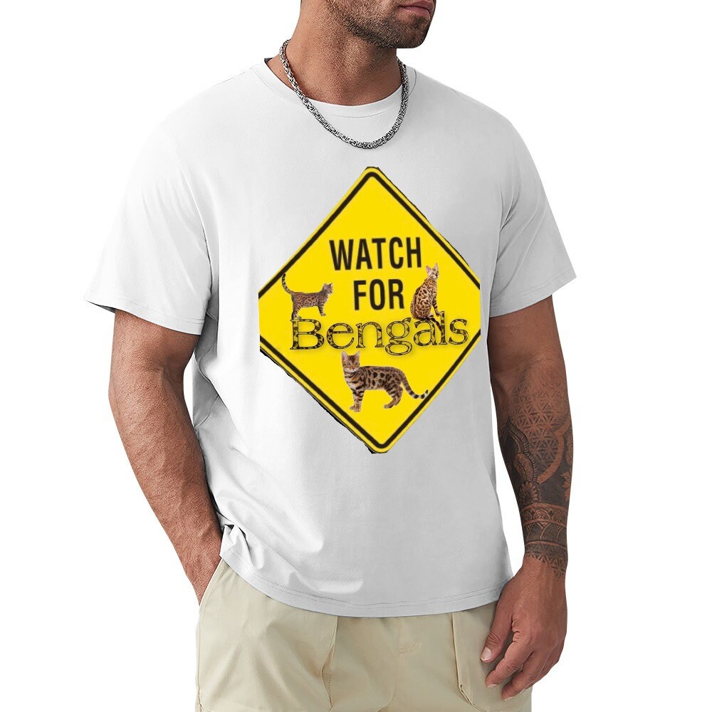 3 Bengals Men's T-shirt 100% cotton