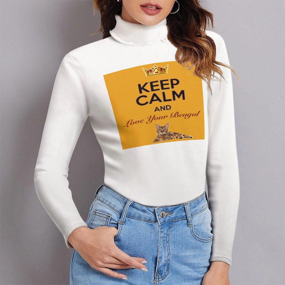 Keep Calm and Love Your Bengal long sleeved top