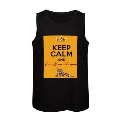 Keep Calm and Love Your Bengal Tank Top For Men