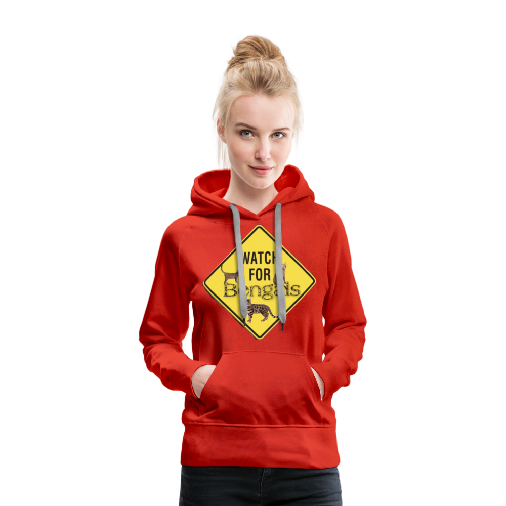 Women’s Premium Hoodie - red