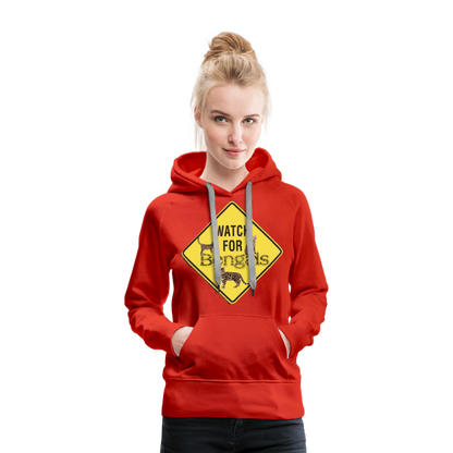 Women’s Premium Hoodie - red