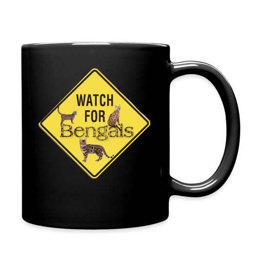 3 Bengals Full Color Mug - black